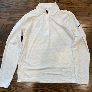 Nike White Dri-FIT Pullover